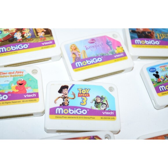 VTech MobiGo Touch Yellow Learning System And 8 Games READ  Working - Picture 3 of 14